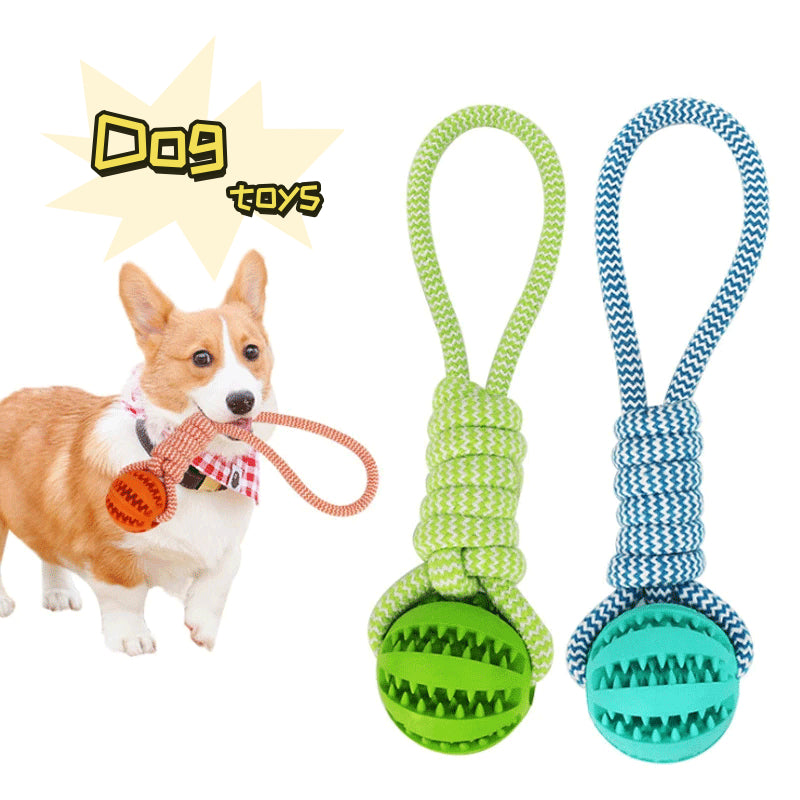 Bite-Resistant Treat Dispensing Dog Ball Toy