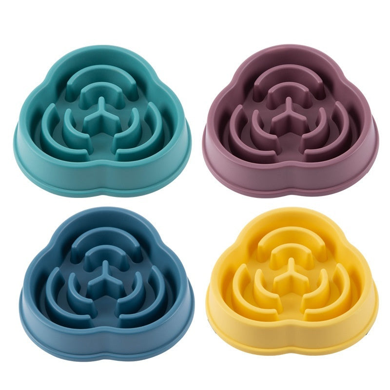 Healthy Slow Feed Dog Bowl – Anti-Choke