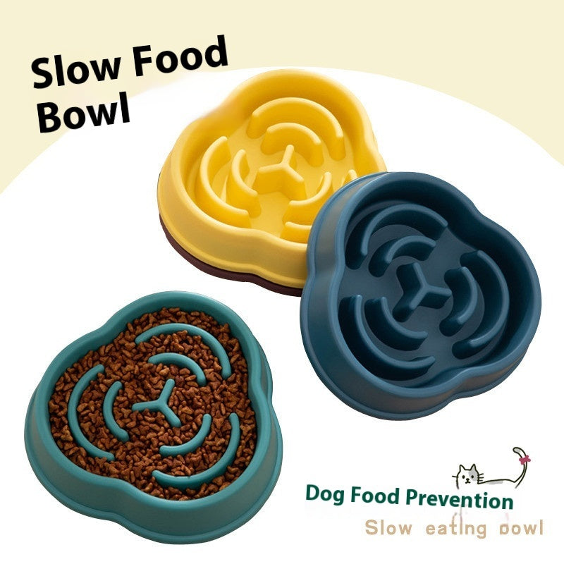 Non-Slip Dog Feeding Bowl – Slow Feeder