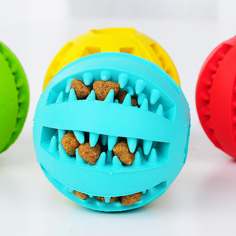 PlayNFeed Rubber Slow Feeder Ball Toy