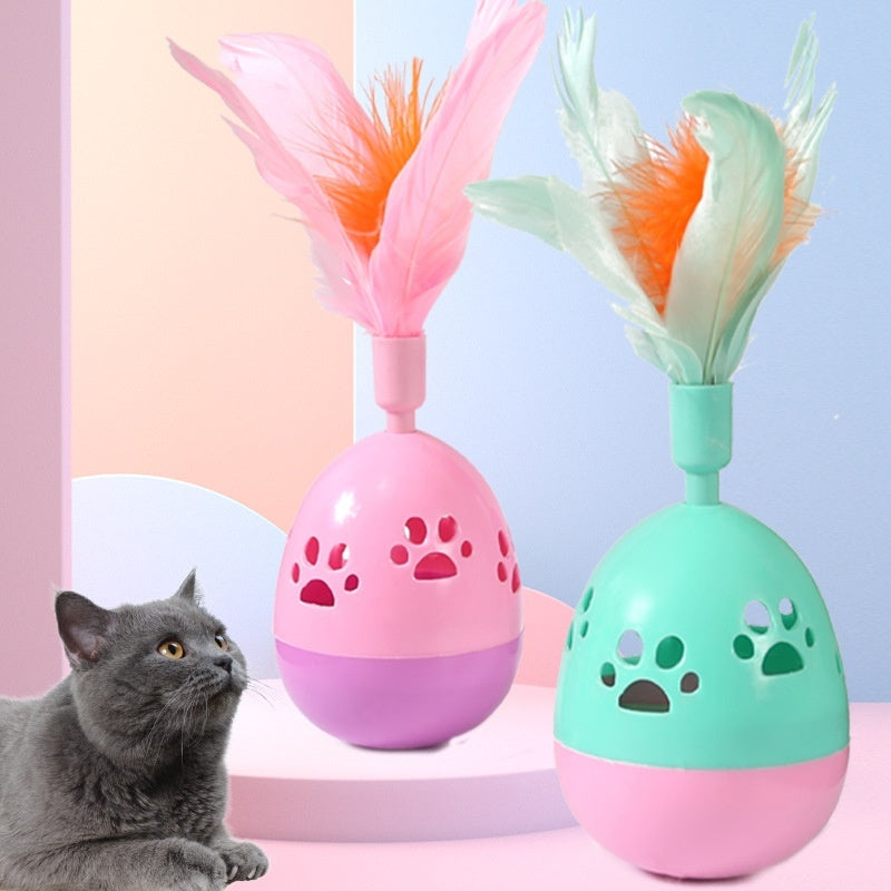 Playful Bell Tumbler for Cats